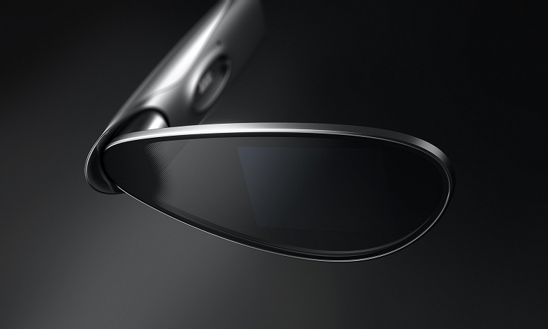 Oppo представила умные очки, больше похожие на монокль злодея из Бондианы