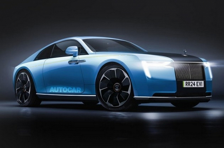 Самый дорогой и самый живучий электромобиль в истории: появилось первое изображение Rolls-Royce Shining