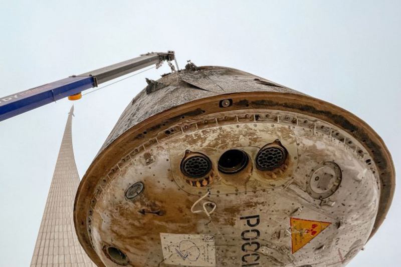 Спускаемый аппарат "Союза ТМА-12М" выставлен в Музее космонавтики