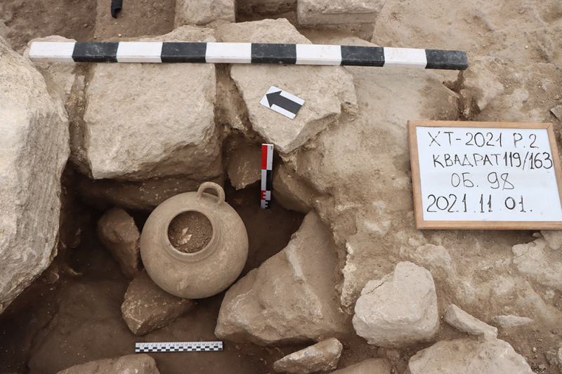 В Южном пригороде Херсонеса найдены уникальные памятники археологии