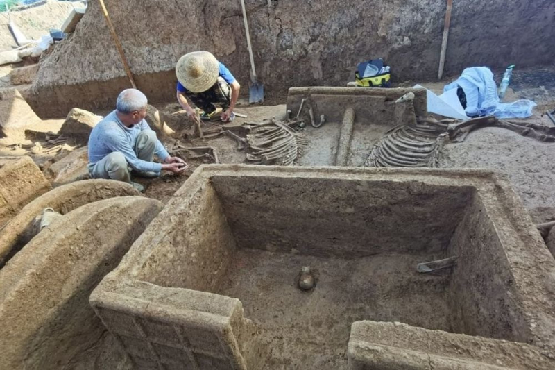 В древней столице Китая найдены 3000-летние гробницы богатого клана