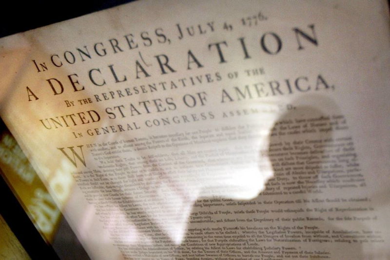 Декларацию независимости США в архивах назвали "устаревшей" и "оскорбительной"