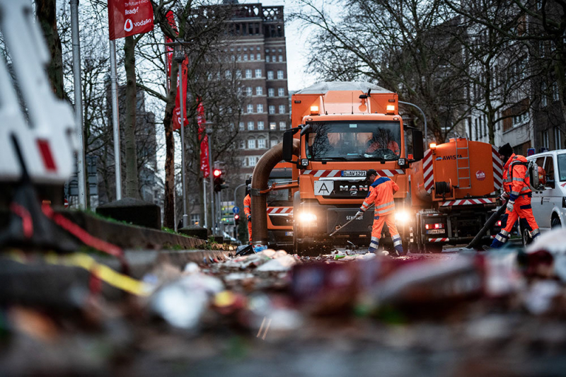 Власти Дюссельдорфа превратят его в "город без мусора" к 2023 году